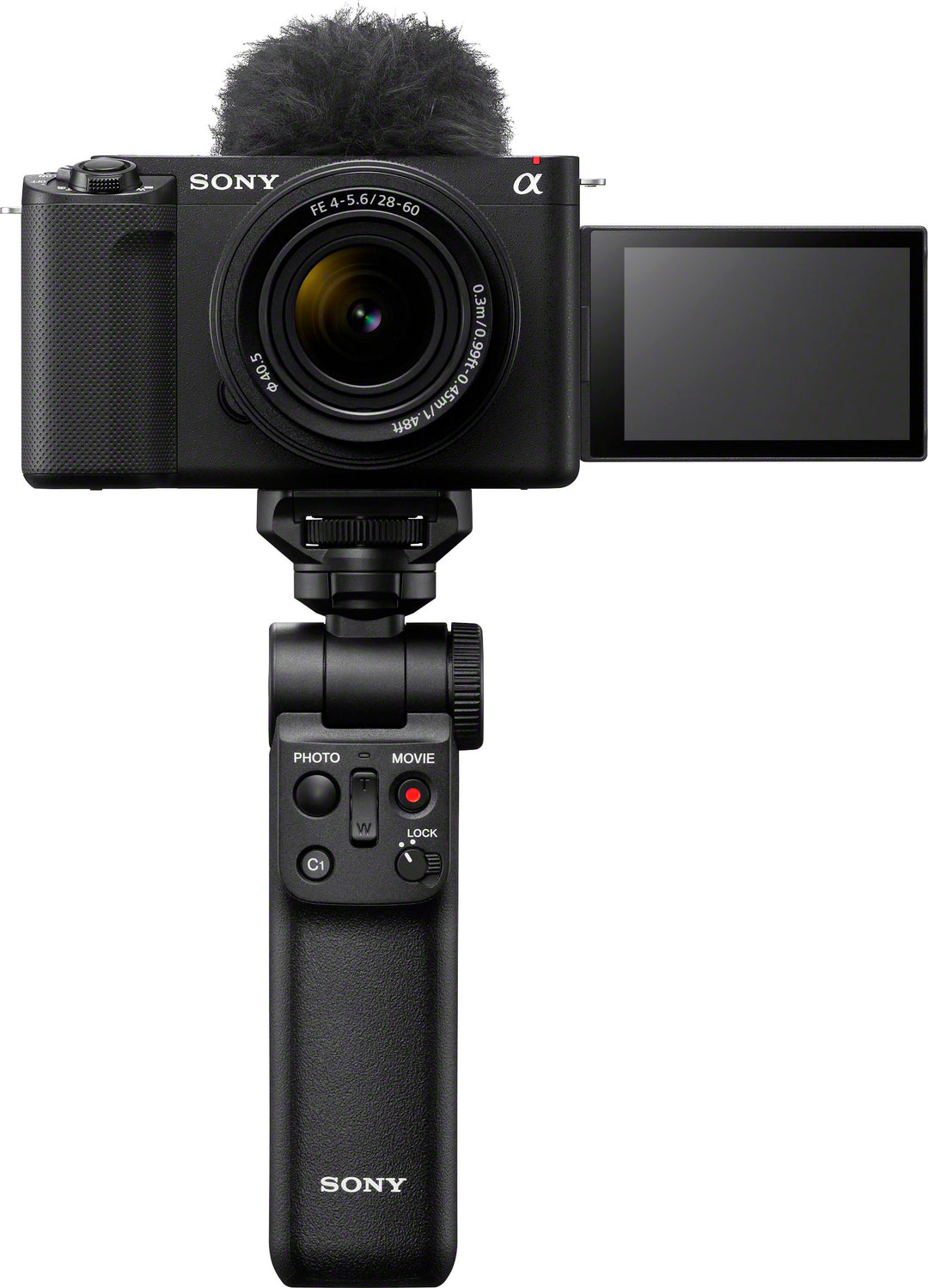 Sony - Alpha ZV-E1 Full-frame Vlog Mirrorless Lens Camera Kit with 28-60mm Lens - Black_6