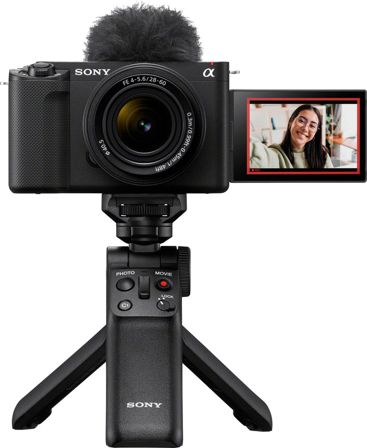 Sony - Alpha ZV-E1 Full-frame Vlog Mirrorless Lens Camera Kit with 28-60mm Lens - Black_5