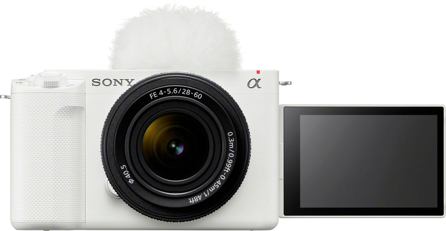 Sony - Alpha ZV-E1 Full-frame Vlog Mirrorless Lens Camera Kit with 28-60mm Lens - White_0