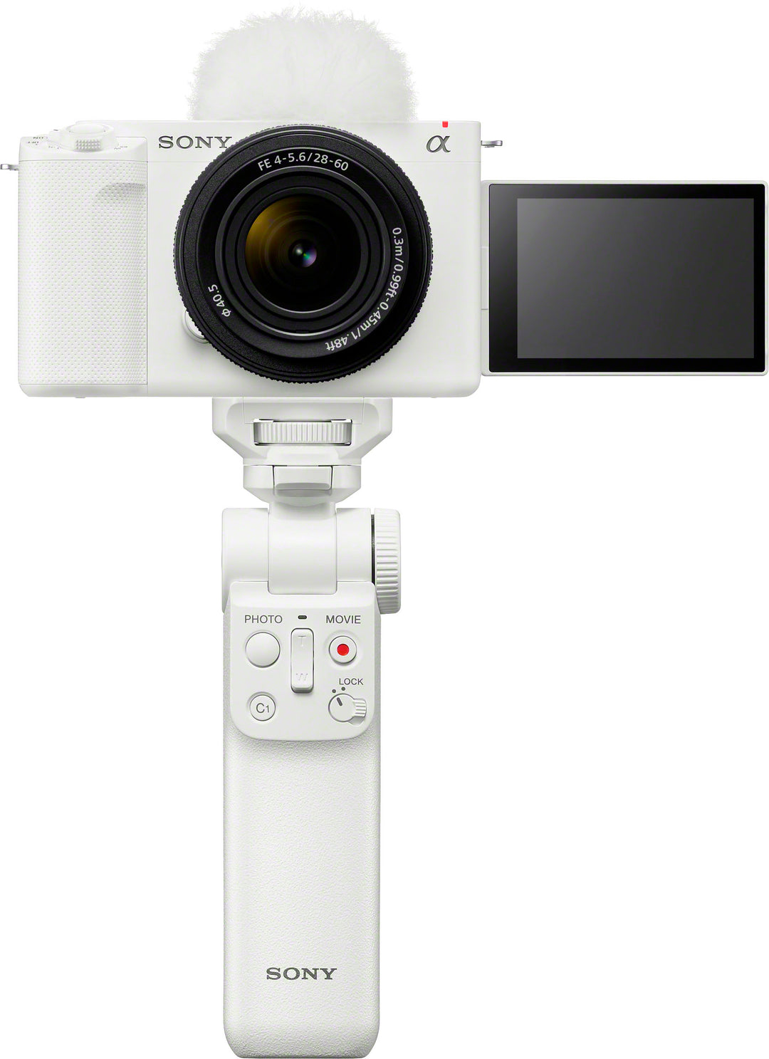 Sony - Alpha ZV-E1 Full-frame Vlog Mirrorless Lens Camera Kit with 28-60mm Lens - White_6