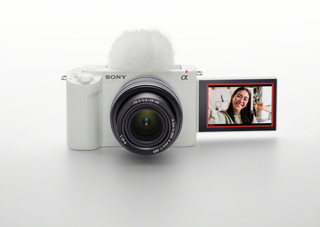 Sony - Alpha ZV-E1 Full-frame Vlog Mirrorless Lens Camera Kit with 28-60mm Lens - White_3