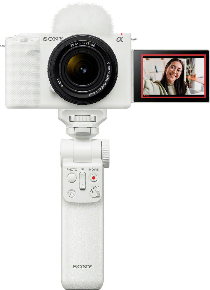 Sony - Alpha ZV-E1 Full-frame Vlog Mirrorless Lens Camera Kit with 28-60mm Lens - White_2
