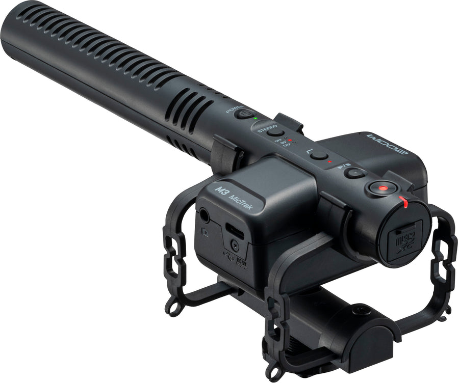 Zoom - M3 MicTrak Shotgun Microphone & Recorder_0