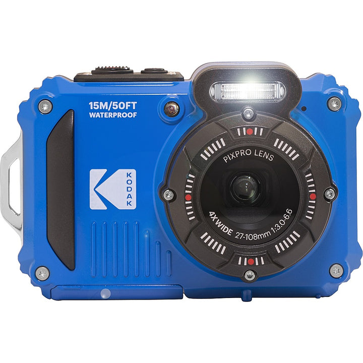 Kodak - PIXPRO WPZ2 16.0-Megapixel Waterproof Compact Camera - Electric Blue_0