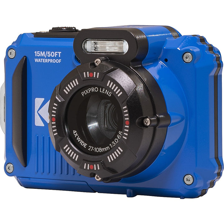 Kodak - PIXPRO WPZ2 16.0-Megapixel Waterproof Compact Camera - Electric Blue_7