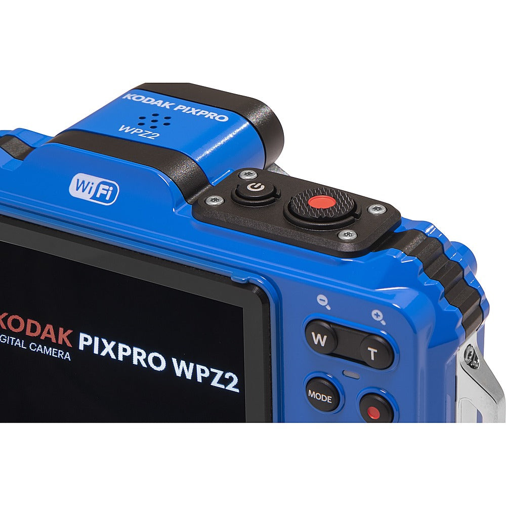 Kodak - PIXPRO WPZ2 16.0-Megapixel Waterproof Compact Camera - Electric Blue_1