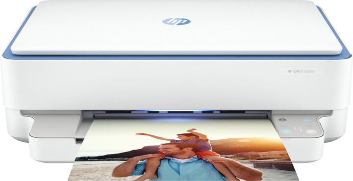HP - ENVY 6065e Wireless All-in-One Inkjet Printer with 3 months of Instant Ink included with HP+_0