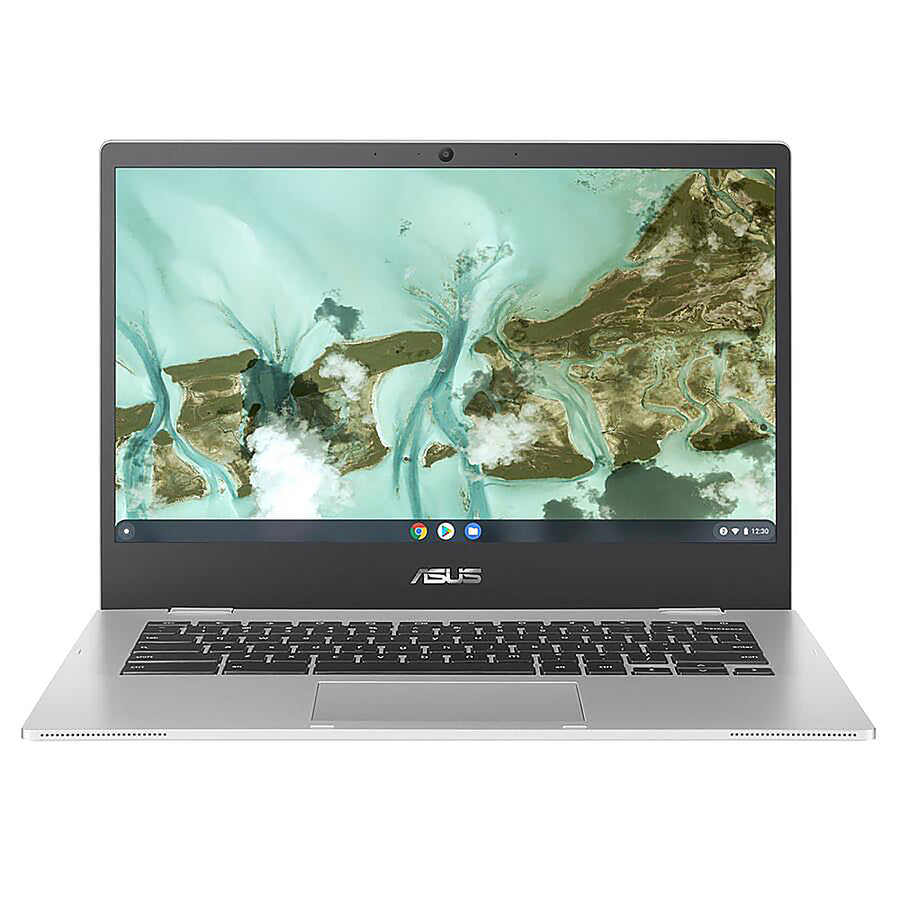 ASUS - CX1 14" Chromebook - Intel Celeron N4500 with 8GB Memory - 64GB eMMC - Transparent Silver_0