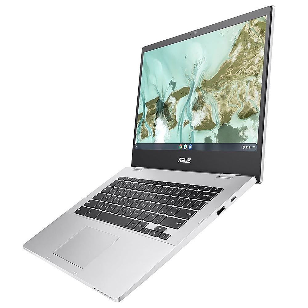 ASUS - CX1 14" Chromebook - Intel Celeron N4500 with 8GB Memory - 64GB eMMC - Transparent Silver_2