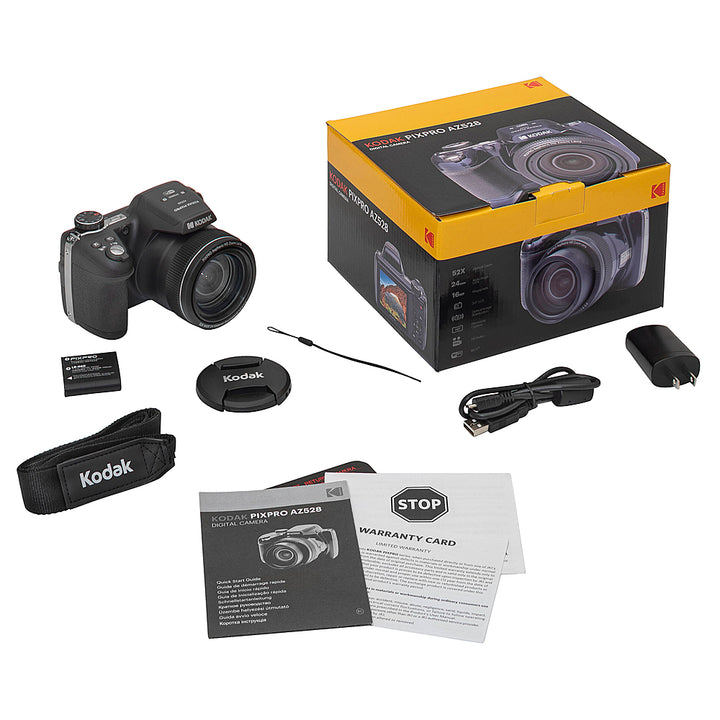 Kodak - PIXPRO AZ528 Bridge Camera - Black_7