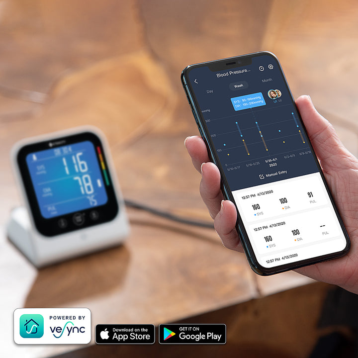 Etekcity - Smart Blood Pressure Monitor - White_6
