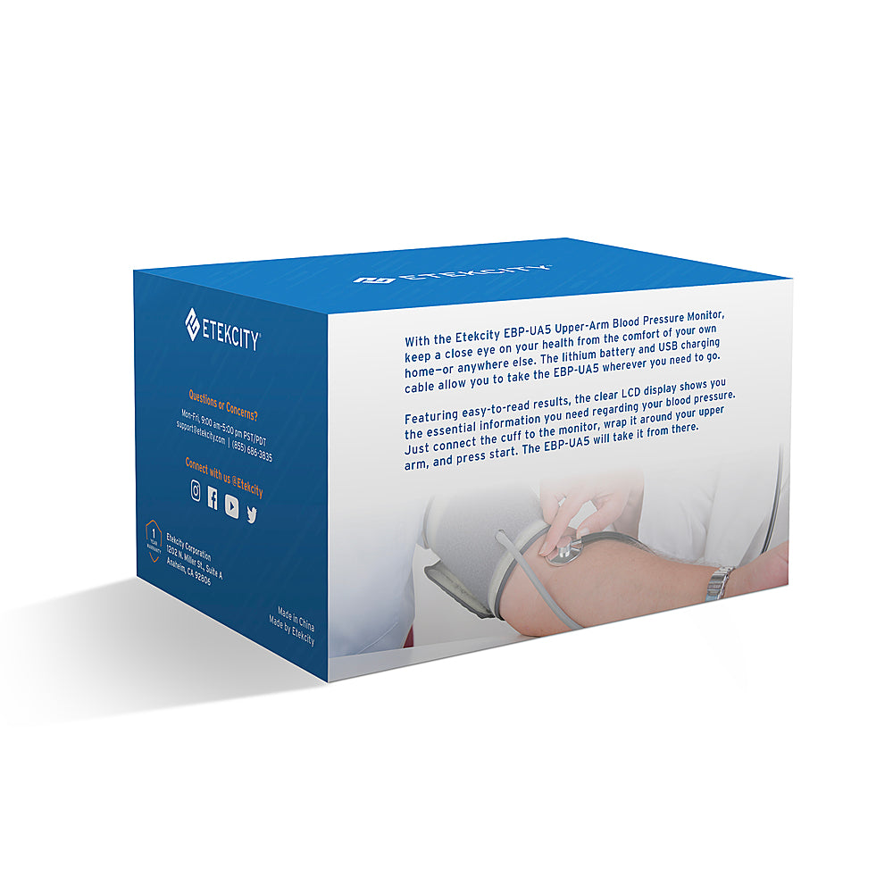 Etekcity Blood Pressure Monitor - White_3