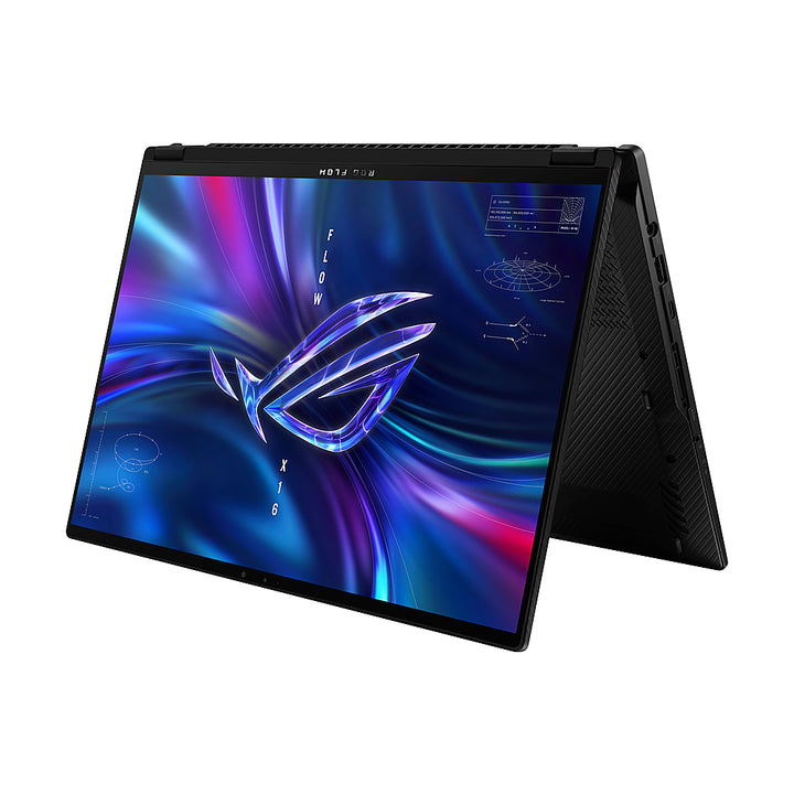 ASUS - ROG Flow X16 16” Touchscreen Gaming Laptop QHD+ - Intel Core i9 with 32GM Memory NVIDIA GeForce RTX 4070 - 1TB SSD - Mixed Black_8
