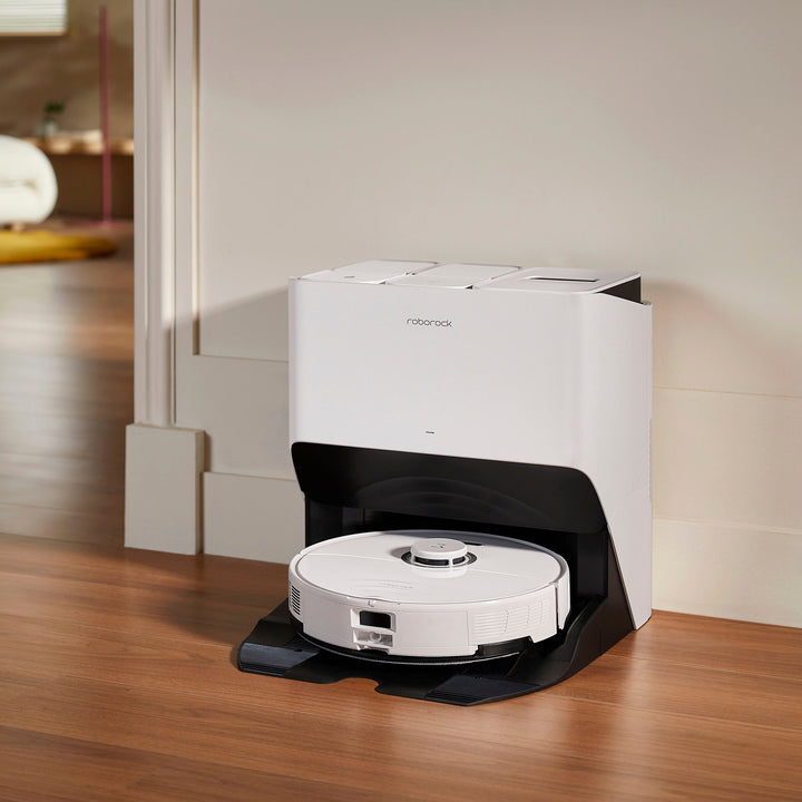 Roborock - S8 Pro Ultra-WHT Wi-Fi Connected Robot Vacuum & Mop with RockDock Ultra Dock - White_4