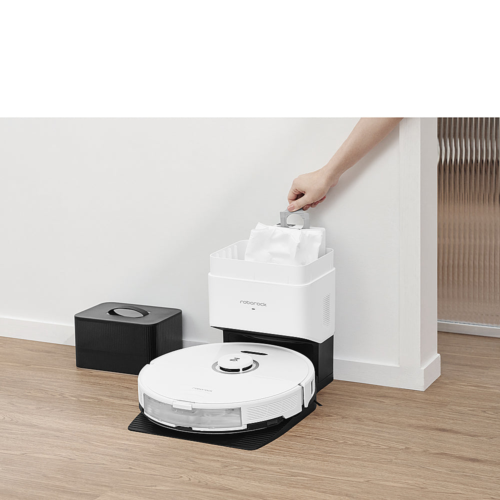Roborock - S8 Plus-WHT Wi-Fi Connected Robot Vacuum & Mop with Self-Empty Dock - White_13