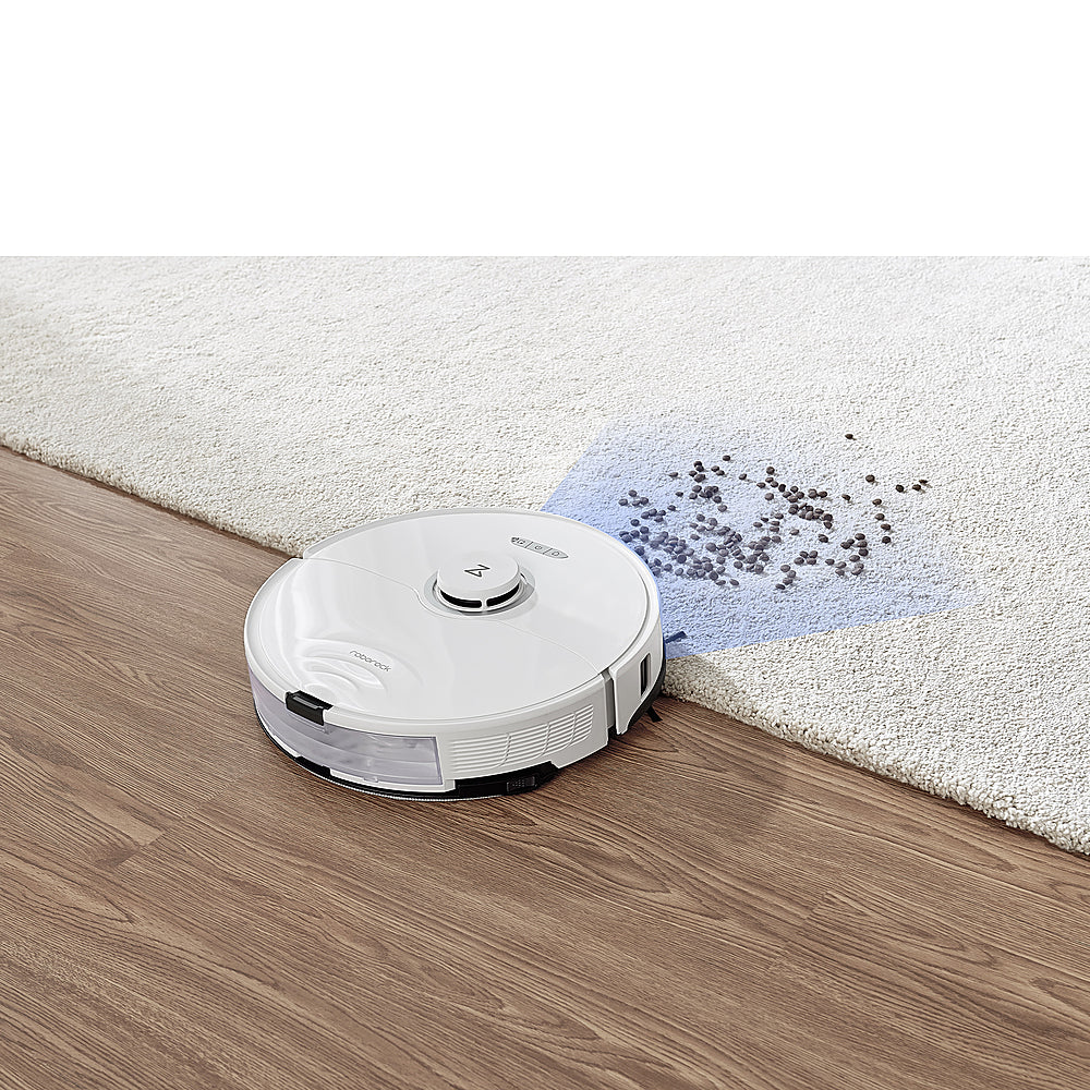 Roborock - S8 Plus-WHT Wi-Fi Connected Robot Vacuum & Mop with Self-Empty Dock - White_8