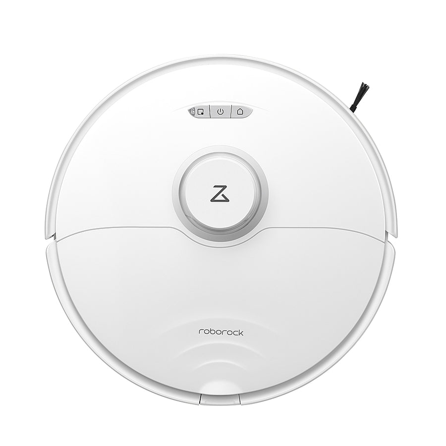 Roborock - S8-WHT Wi-Fi Connected Robot Vacuum & Mop with DuoRoller Brush & 6000 Pa Suction Power - White_0