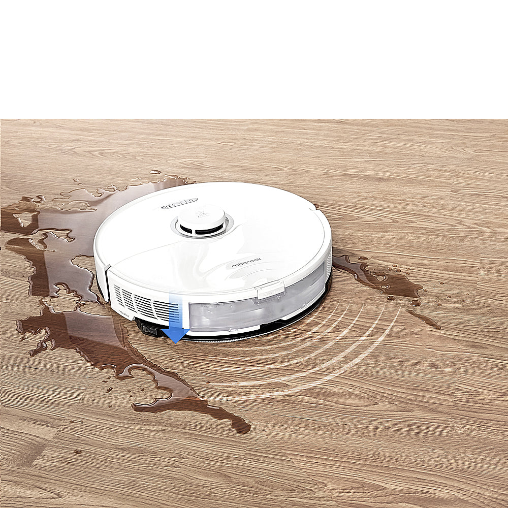 Roborock - S8-WHT Wi-Fi Connected Robot Vacuum & Mop with DuoRoller Brush & 6000 Pa Suction Power - White_15