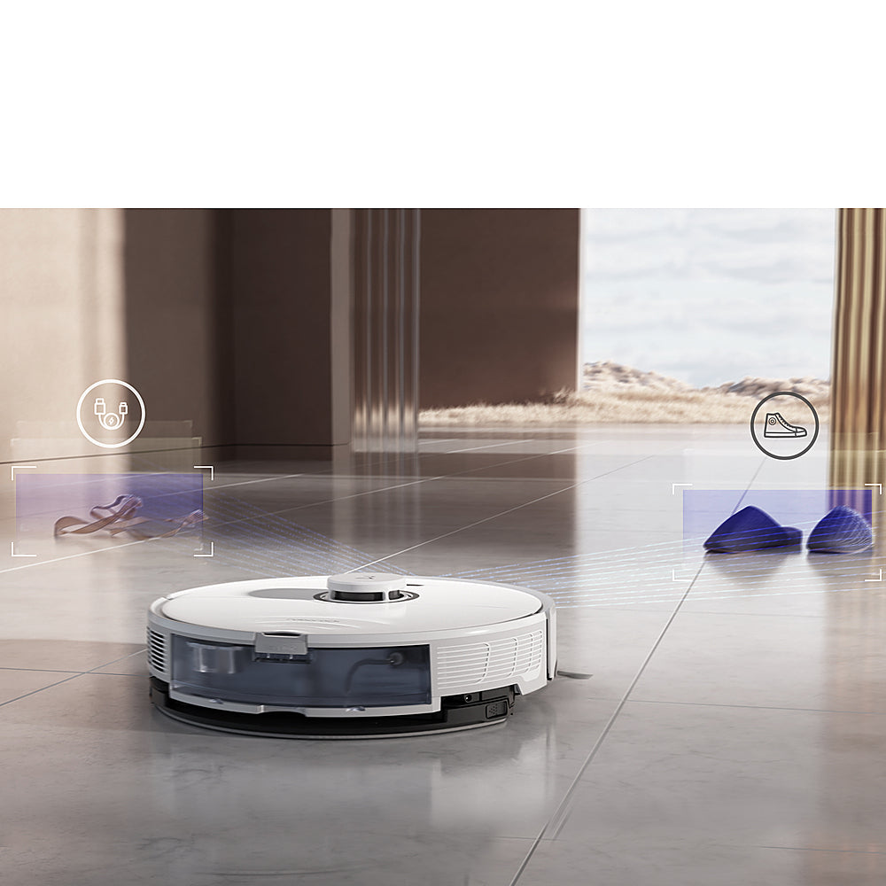 Roborock - S8-WHT Wi-Fi Connected Robot Vacuum & Mop with DuoRoller Brush & 6000 Pa Suction Power - White_13
