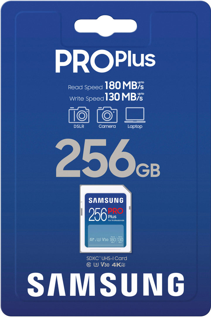 Samsung - Pro Plus 256GB SDXC Memory Card_1