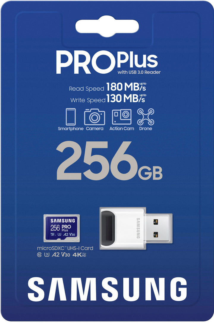 Samsung - Pro Plus  256GB microSDXC Memory Card_2
