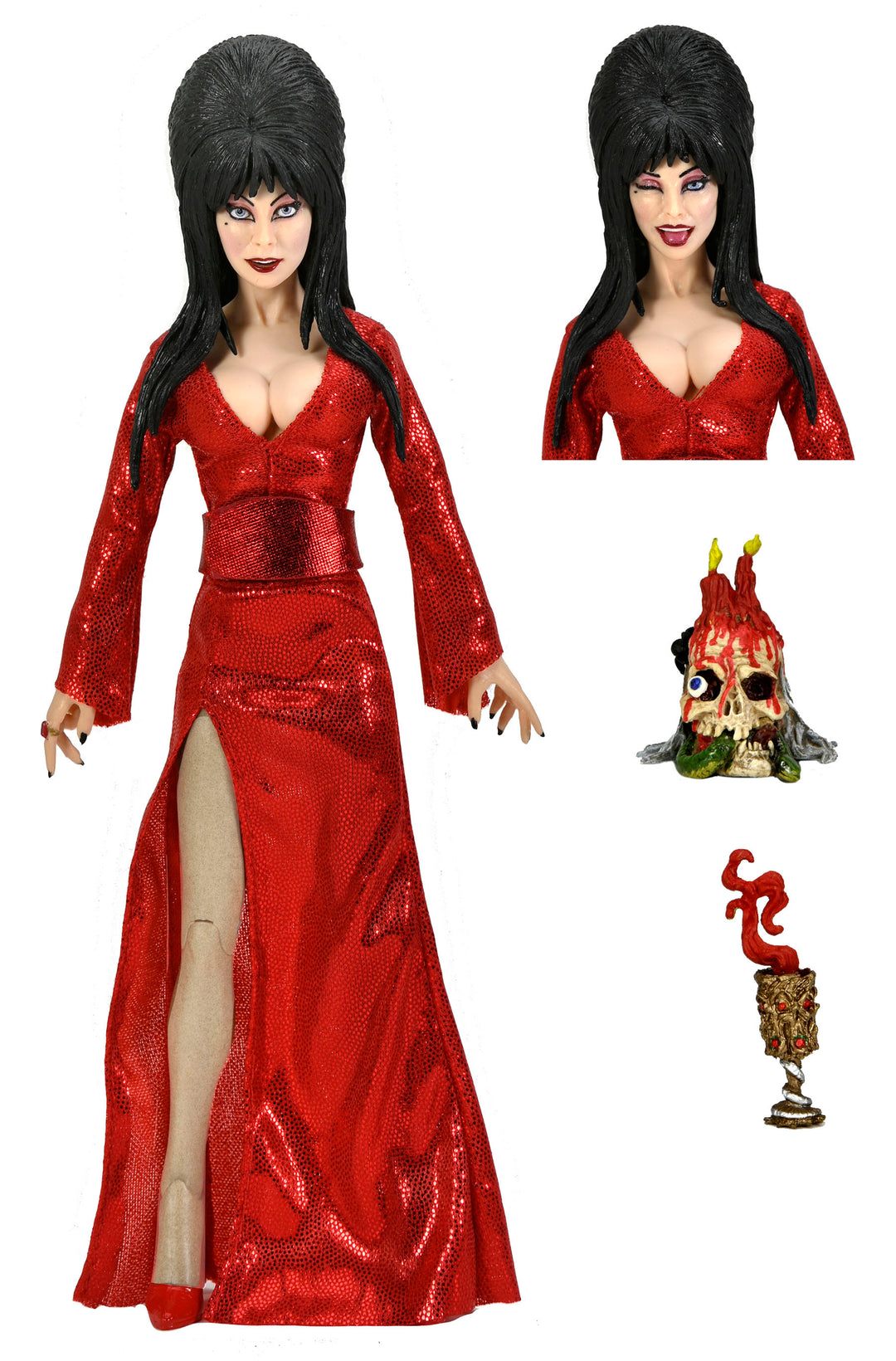 NECA - 8” Clothed Action Figure Red, Fright, and Boo-Elvira_0