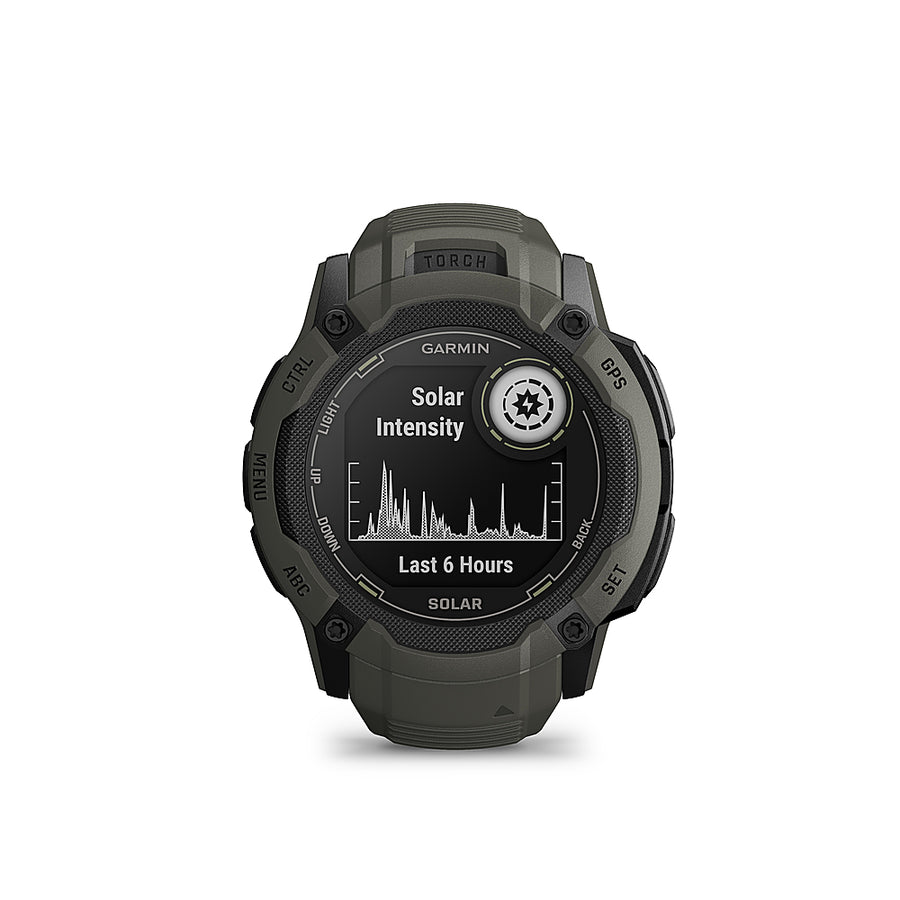 Garmin - Instinct 2X Solar Smartwatch 50 mm Fiber-reinforced Polymer - Green_0