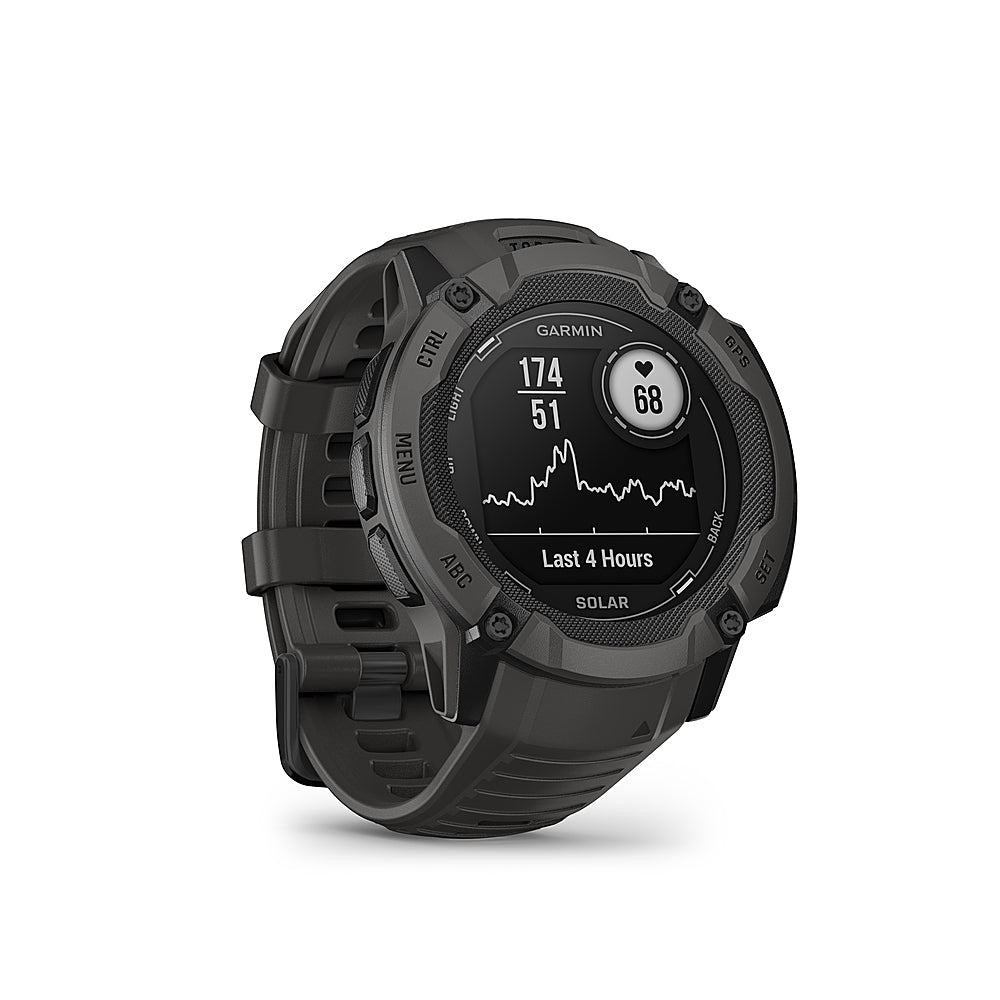 Garmin - Instinct 2X Solar Smartwatch 50 mm Fiber-reinforced Polymer - Gray_1