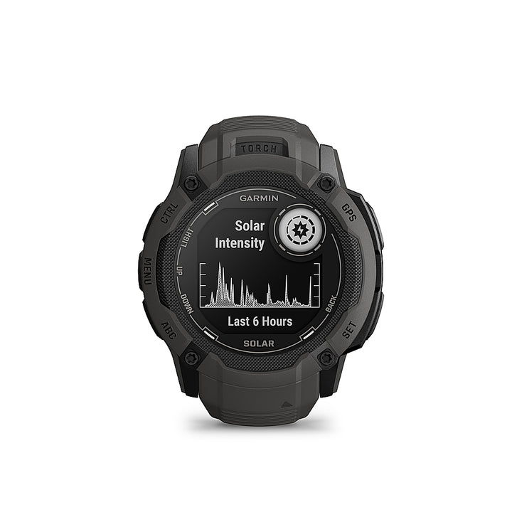Garmin - Instinct 2X Solar Smartwatch 50 mm Fiber-reinforced Polymer - Gray_0
