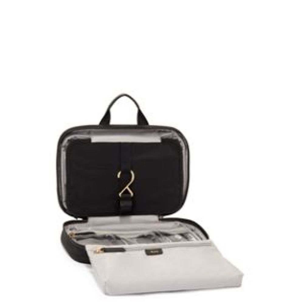 TUMI - Voyageur Madeline Cosmetic - Black/Gold_2