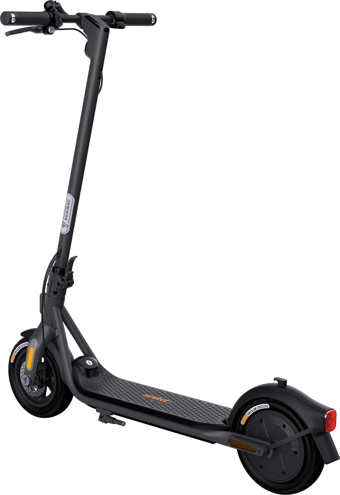 Segway - Ninebot F2 Electric Kick Scooter w/25 mi Max Operating Range & 18 mph Max Speed - Black_2