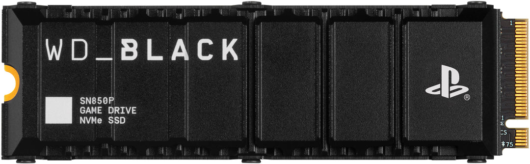 WD - BLACK SN850P 4TB Internal SSD PCIe Gen 4 x4 with Heatsink for PS5_0