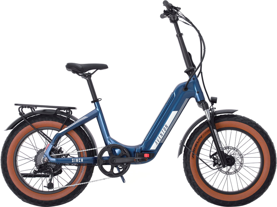 Aventon - Sinch.2 Foldable Ebike w/ 55 miles Max Operating Range and 20 mph Max Speed - One size - Sapphire_0