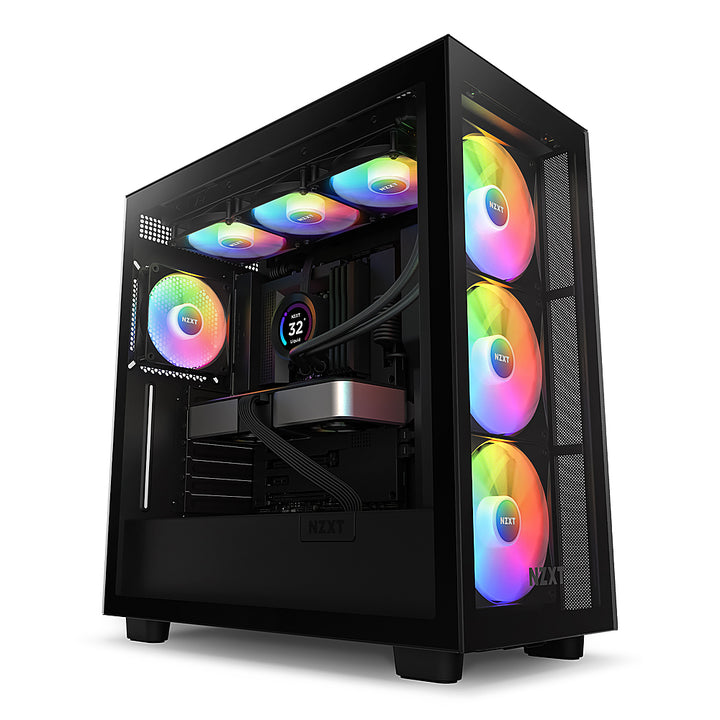 NZXT - Kraken Elite 360 - 120mm Fans + AIO 360mm Radiator Liquid Cooling System with 2.36" wide-angle LCD display and RGB Fans - Black_3