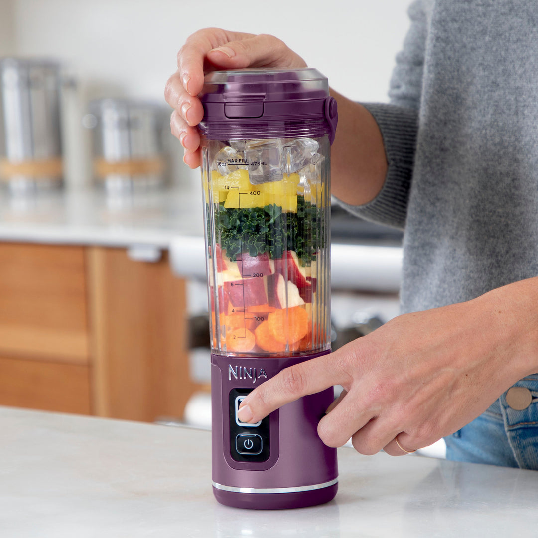 Ninja - Blast 18 oz. Portable Blender - Passion Fruit Purple_3