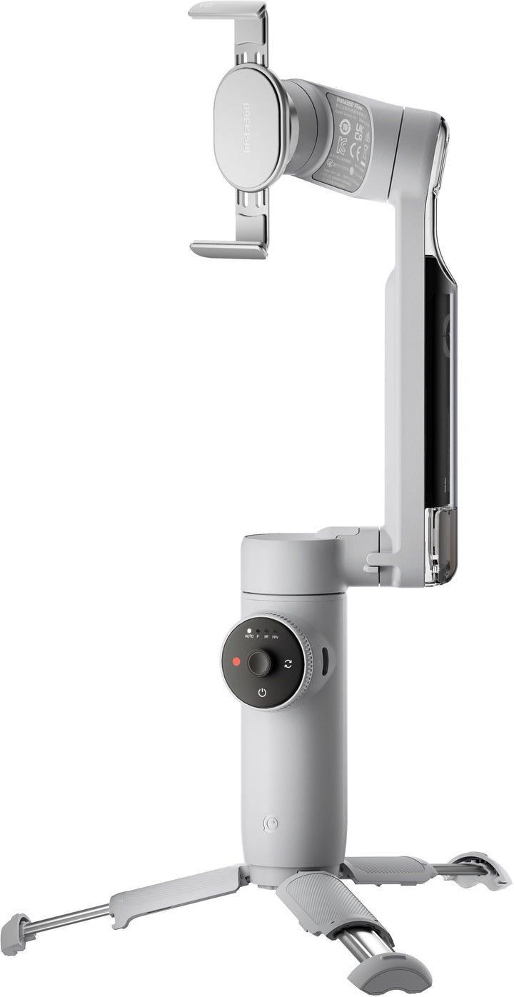 Insta360 - Flow Standard 3-axis Gimbal Stabilizer for Smartphones with built-in Tripod - Gray_2