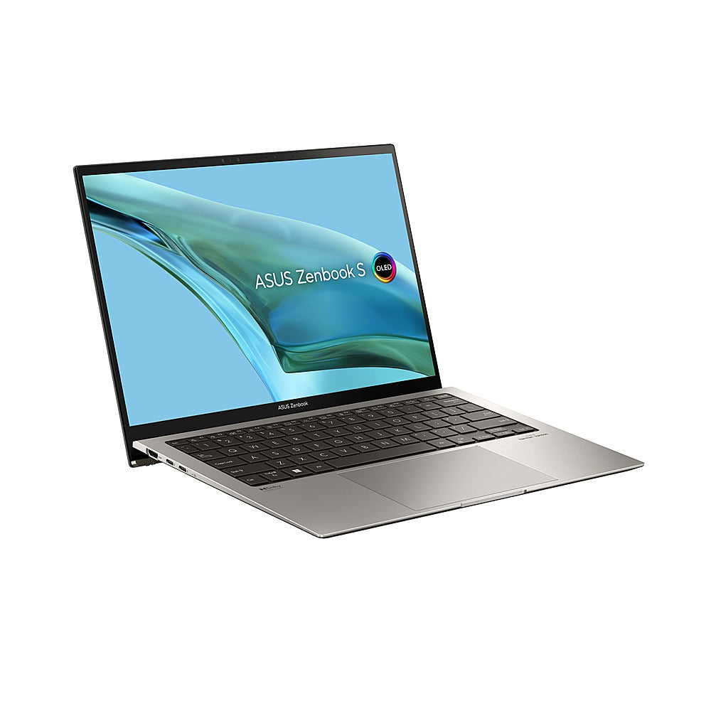 ASUS - Zenbook S 13" 60Hz Laptop OLED - EVO Intel 13 Gen  Core i7 with 32GB Memory - Intel Iris Xe - 1TB SSD - Silver_2