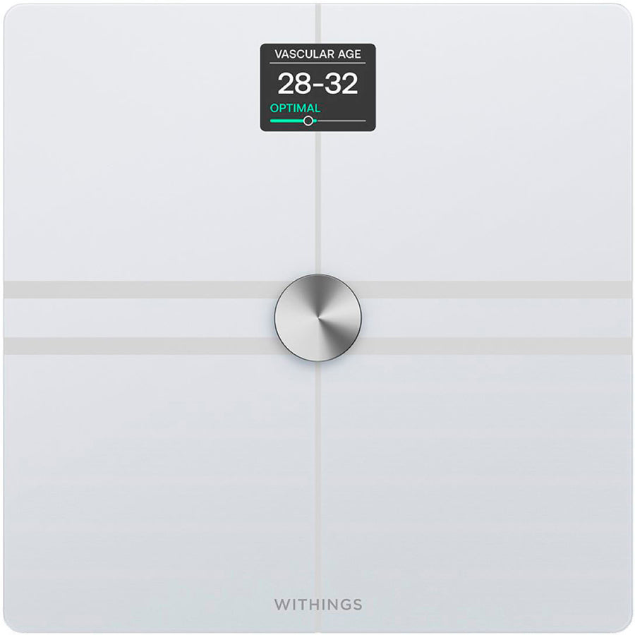 Withings - Body Comp Complete Body Analysis Smart Wi-Fi Scale - White_0