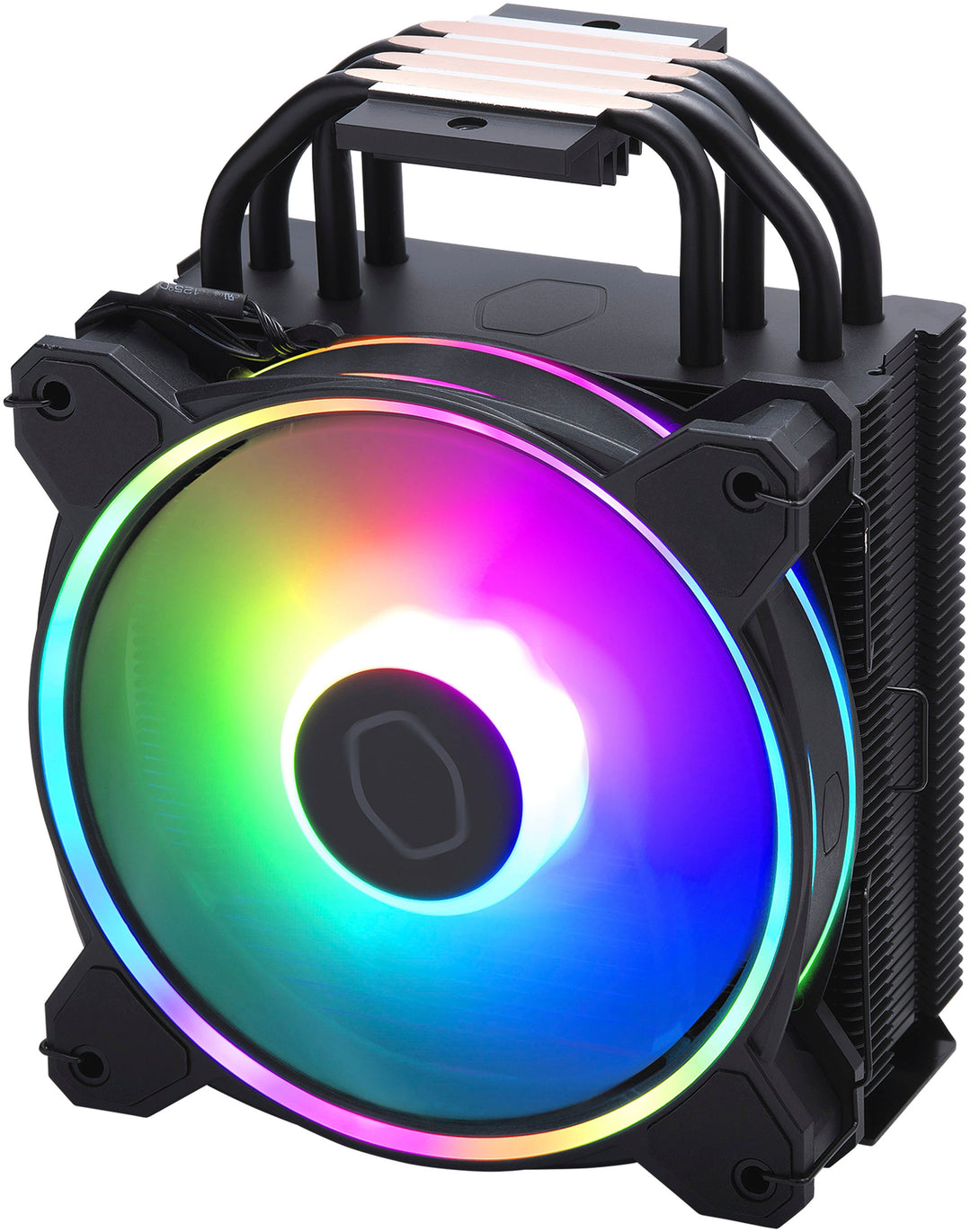 Cooler Master - Hyper 212 Halo Black Edition 120mm CPU Cooling Fan with Gen 2 RGB Lighting - Black_5