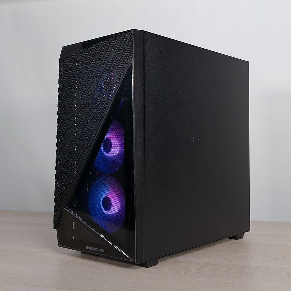 iBUYPOWER - SlateMesh Gaming Desktop - AMD Ryzen 7 7700X - 32GB Memory - NVIDIA GeForce RTX 4070 12GB - 2TB NVMe SSD - Black_5