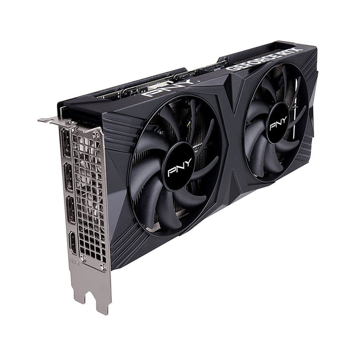 PNY - NVIDIA GeForce RTX 4070 12GB GDDR6X PCI Express 4.0 Graphics Card with Dual Fan and DLSS 3 - Black_9