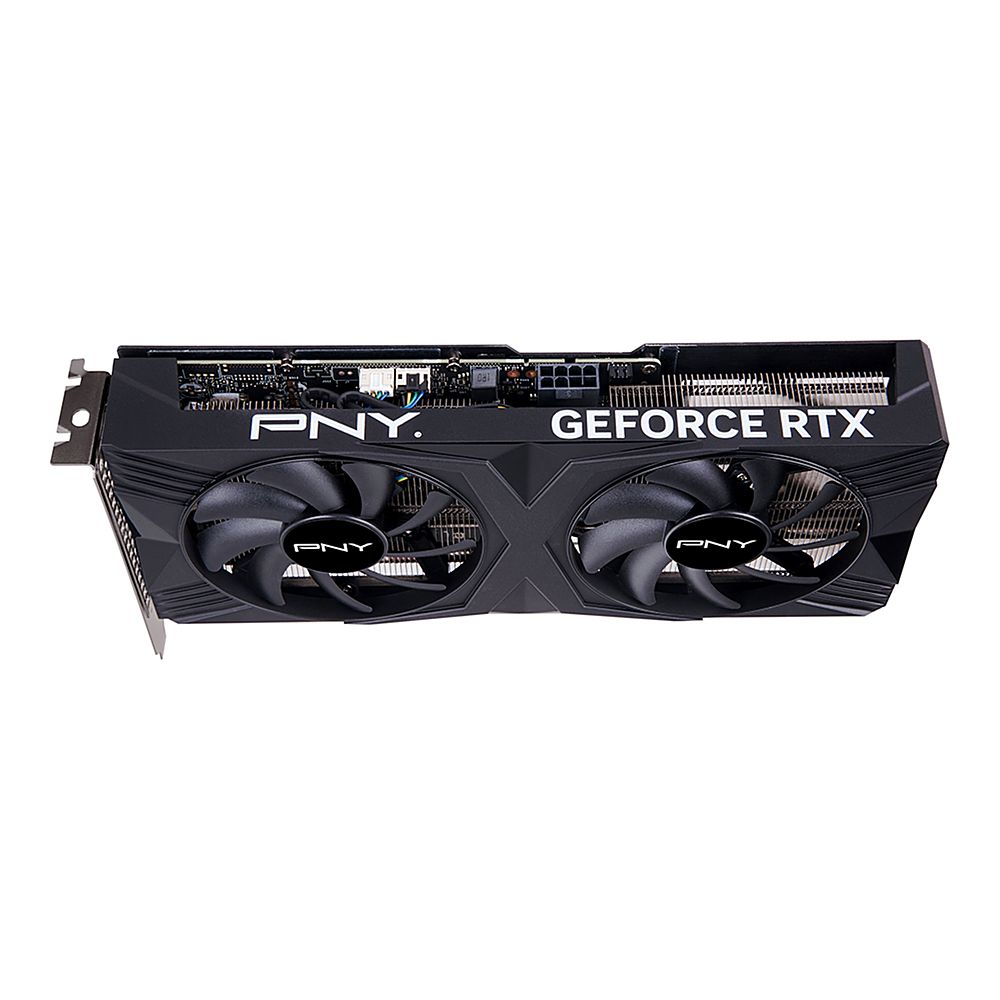 PNY - NVIDIA GeForce RTX 4070 12GB GDDR6X PCI Express 4.0 Graphics Card with Dual Fan and DLSS 3 - Black_6