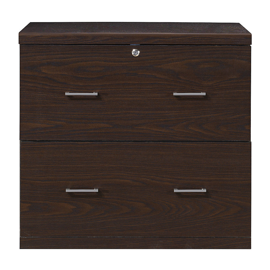 OSP Home Furnishings - Alpine 2-Drawer Lateral File with Lockdowel Fastening System - Espresso_0