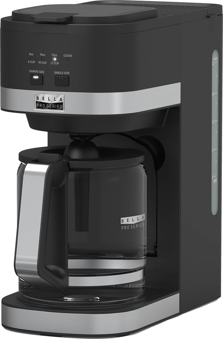 Bella Pro Series - Single Serve & 12-Cup Coffee Maker Combo - Black_5