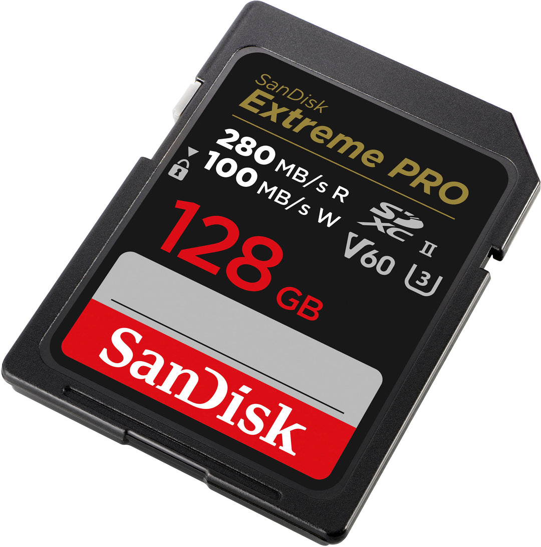 SanDisk - Extreme Pro 128GB SDXC UHS-II V60 Memory Card_1