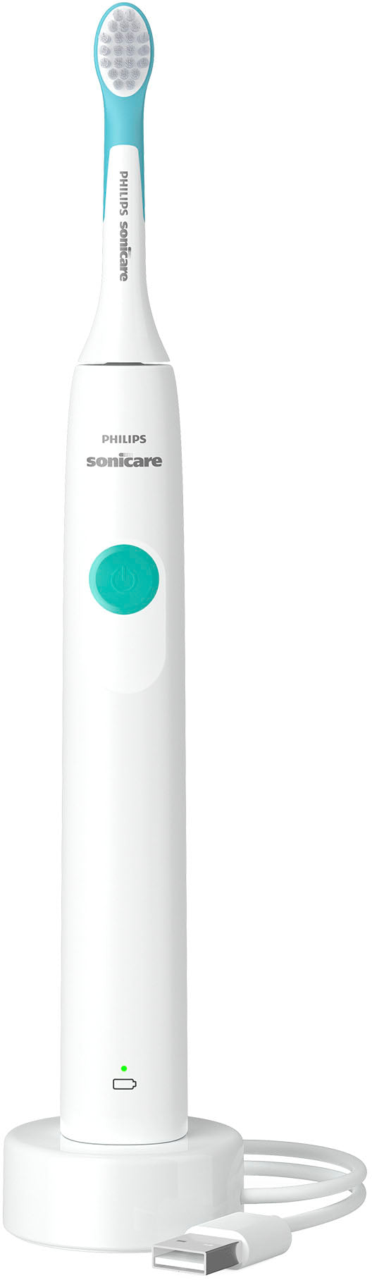 Philips Sonicare - Sonicare for Kids Design a Pet Edition Electric Toothbrush - White With Aqua Blue Button_8
