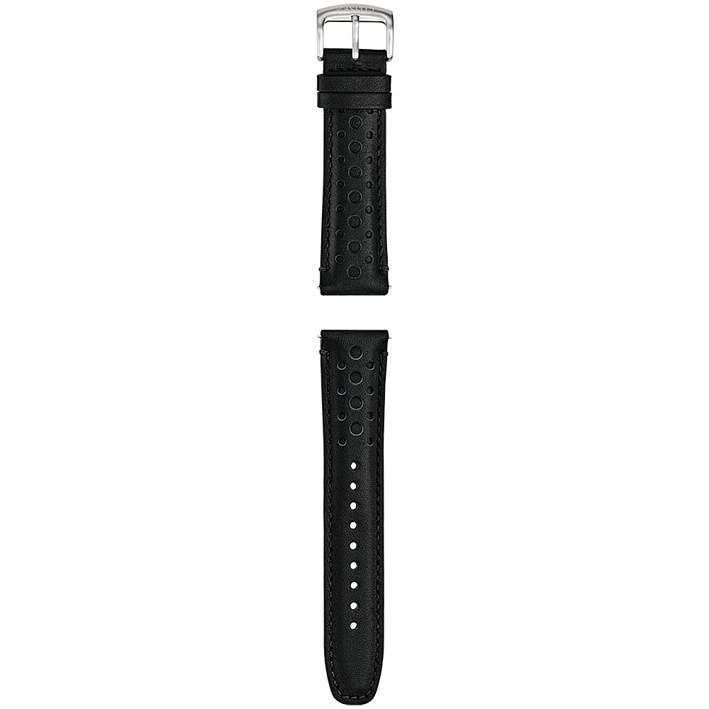 Perforated Leather Band for Citizen CZ Smartwatch 22mm - Black_1