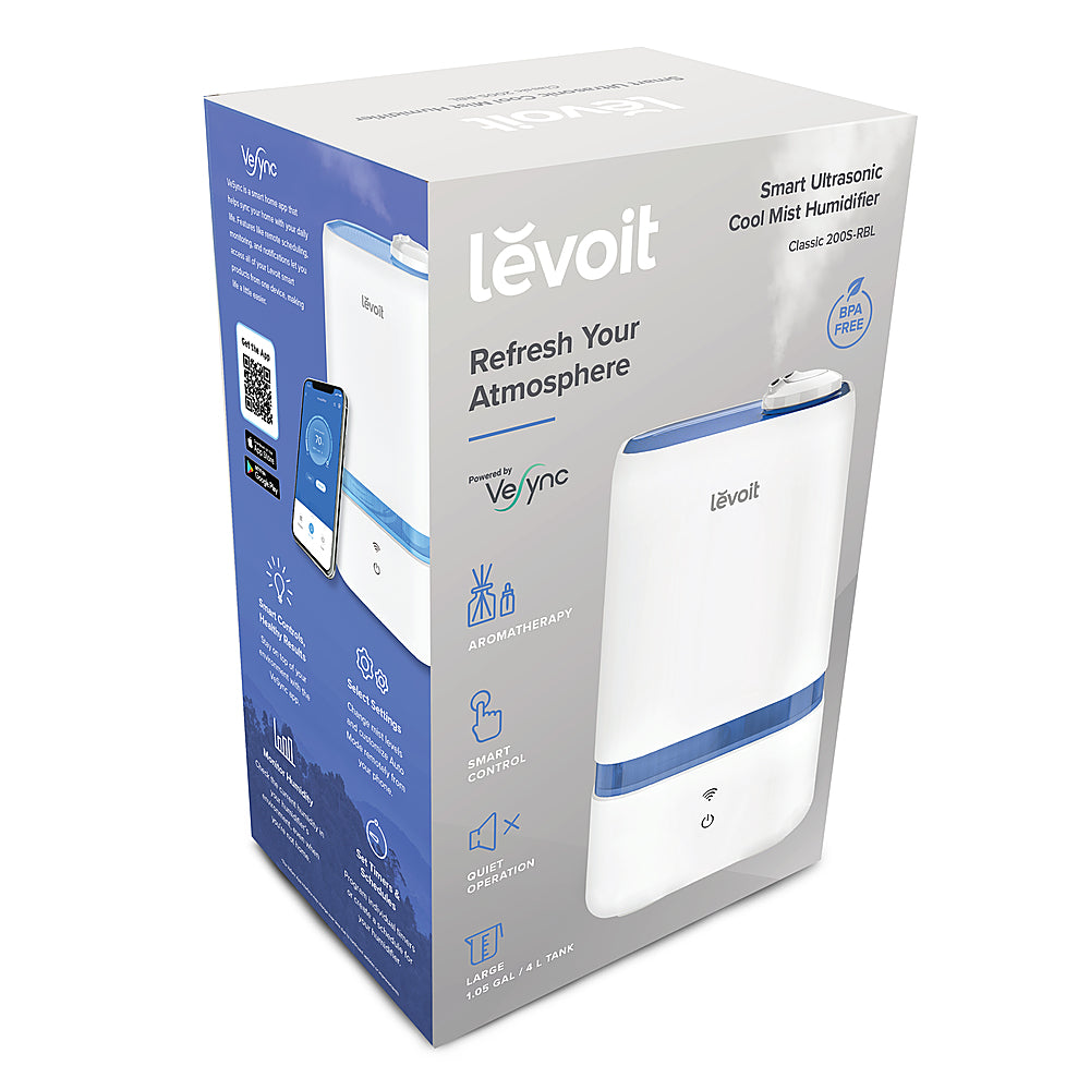 Levoit - Smart Ultrasonic Cool Mist Humidifier - White_7