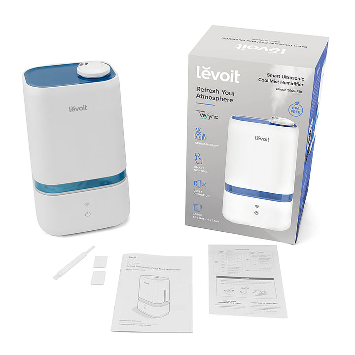 Levoit - Smart Ultrasonic Cool Mist Humidifier - White_5
