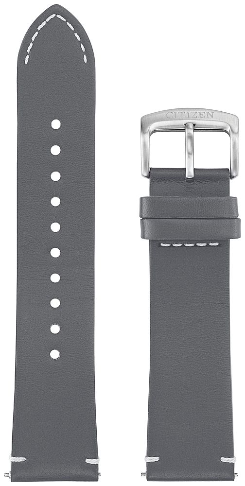 Leather Band for Citizen CZ Smartwatch 22mm - Gray_0